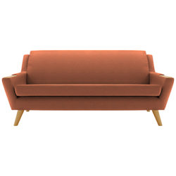 G Plan Vintage The Fifty Five Large 3 Seater Sofa Tonic Orange